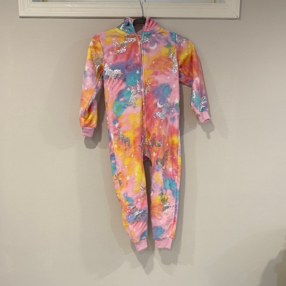 Children’s Place Tie-Dye Kids One Piece Footie